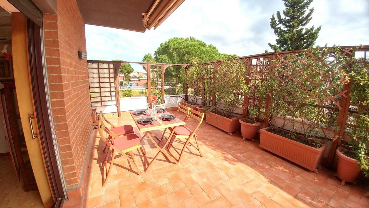 Apartmán Terrace22 - Delizioso Attico Ben Collegato Řím Exteriér fotografie