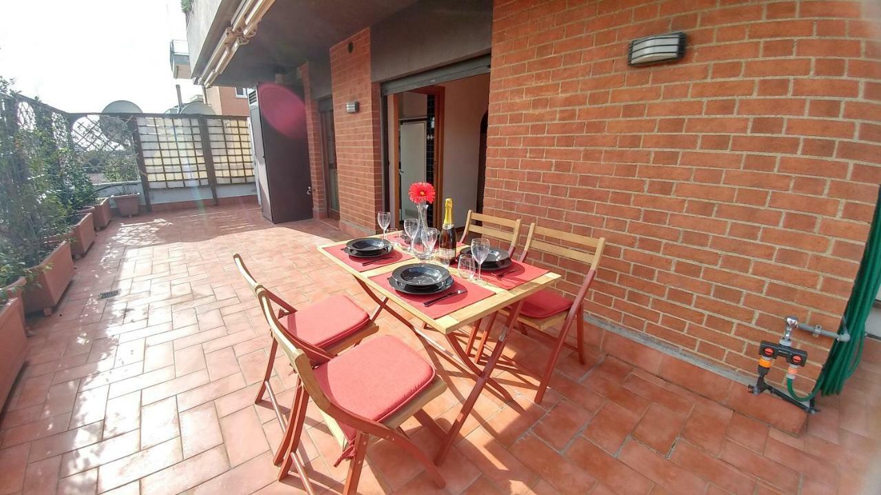 Apartmán Terrace22 - Delizioso Attico Ben Collegato Řím Exteriér fotografie